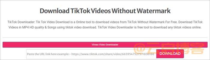 tiktok视频无水印下载工具（20款可用软件推荐）