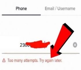 动感网络科技, tiktok注册too many attempt 解决方案