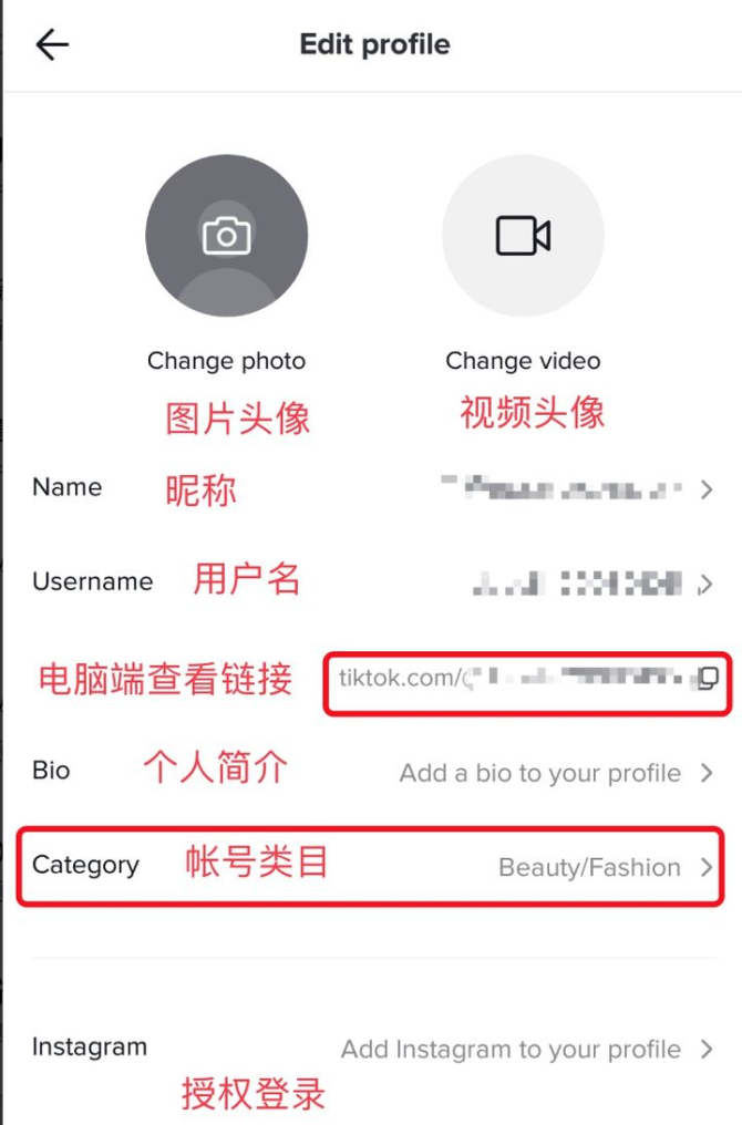 动感网络科技, tiktok怎么编辑个人资料，tiktok个人简介怎么写