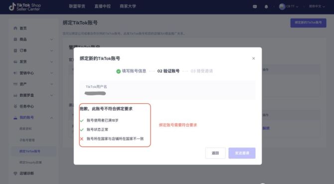 动感网络科技, tiktok佣金账号可以写中国人吗？tiktok添加佣金账号